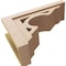 Ekena Millwork 9"W x 27"D x 18"H Classic Sheridan Rough Cedar Woodgrain TimberThane Corbel, Primed Tan CORUR09X27X18SHERCPR - alternate 4